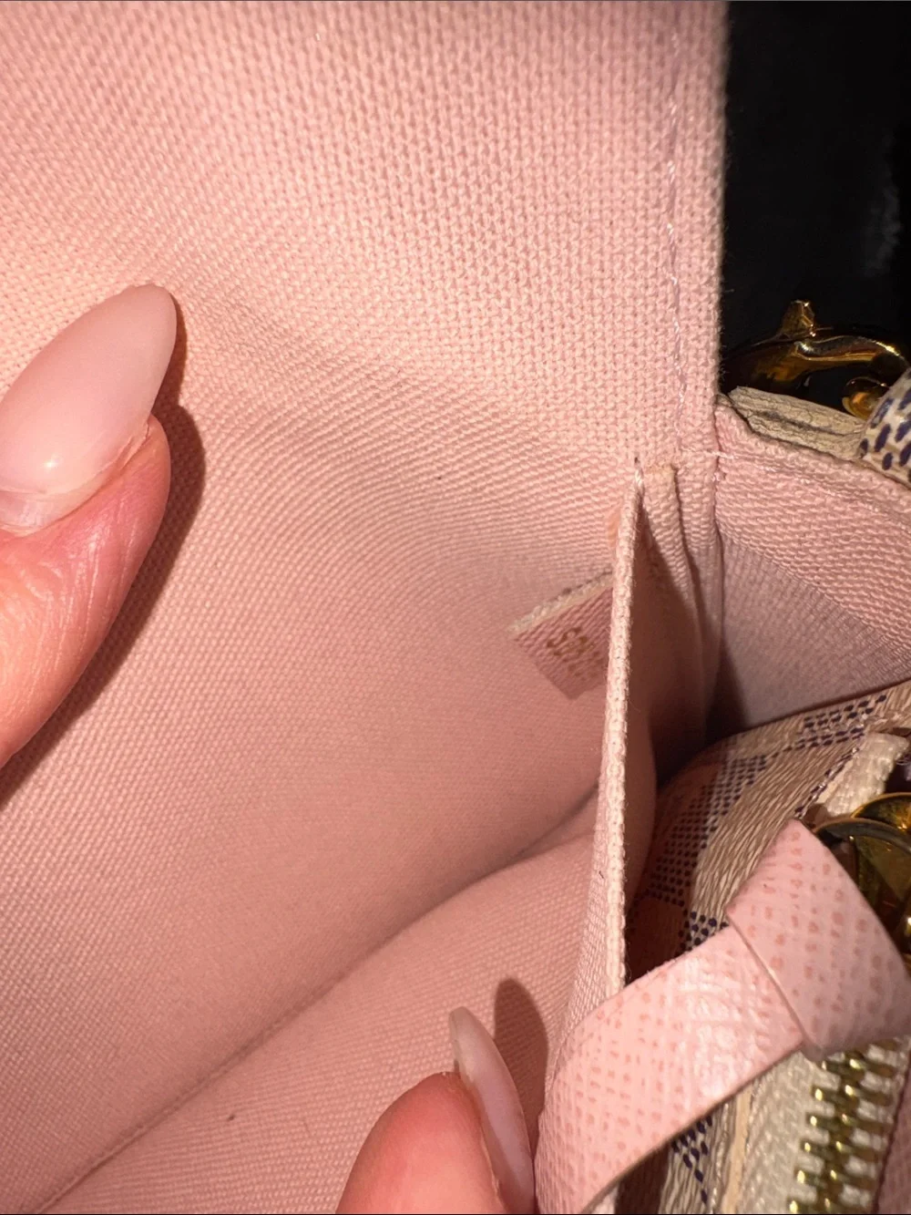 Louis Vuitton Pochette Félicie in Damier